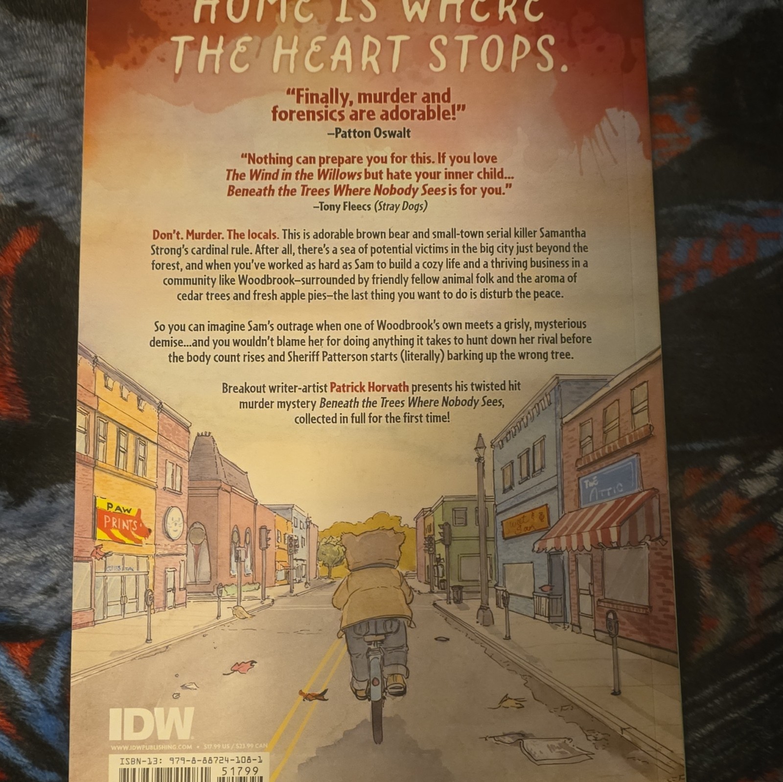 IDW Publishing Beneath the Trees Where Nobody Sees Patrick Horvath Paperback