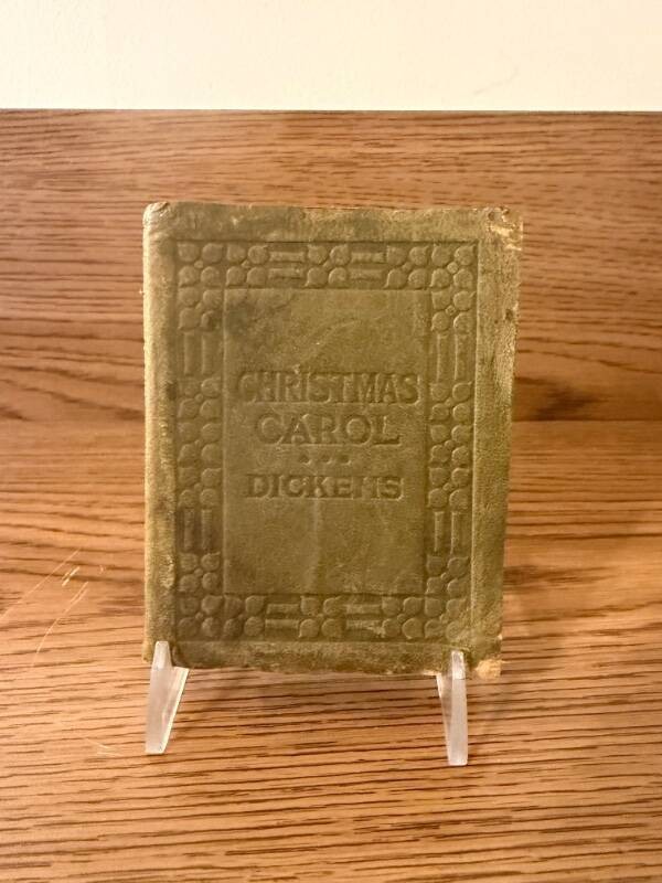 Miniature Edition of “A Christmas Carol”-Little Leather Library Series-GUC