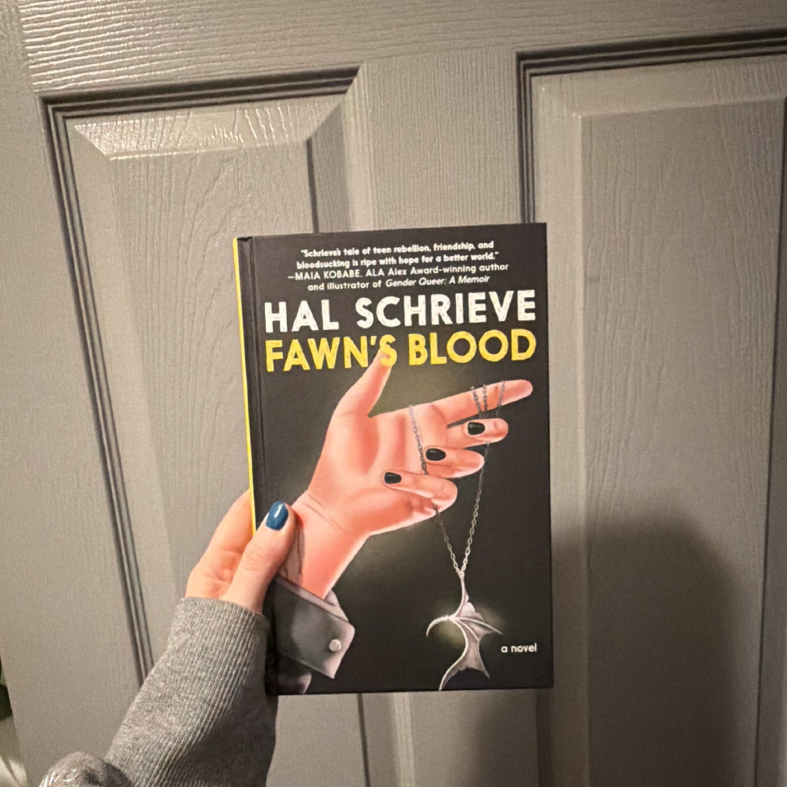 Fawn’s Blood by Hal Schrieve Hardcover Seven Stories Press LGBT Vampire YA