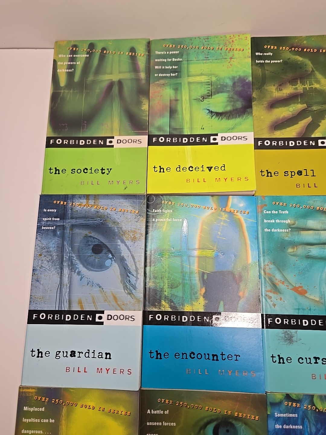Forbidden Doors, Complete Series by Bill Myers, Paperback, Set Of 12 Books