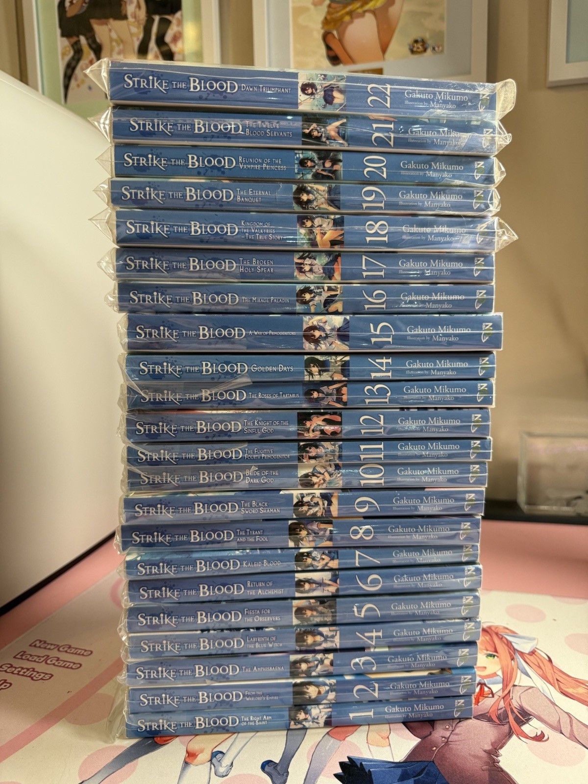 Strike the Blood, 1-22 Complete Light Novel Set, Yen Press