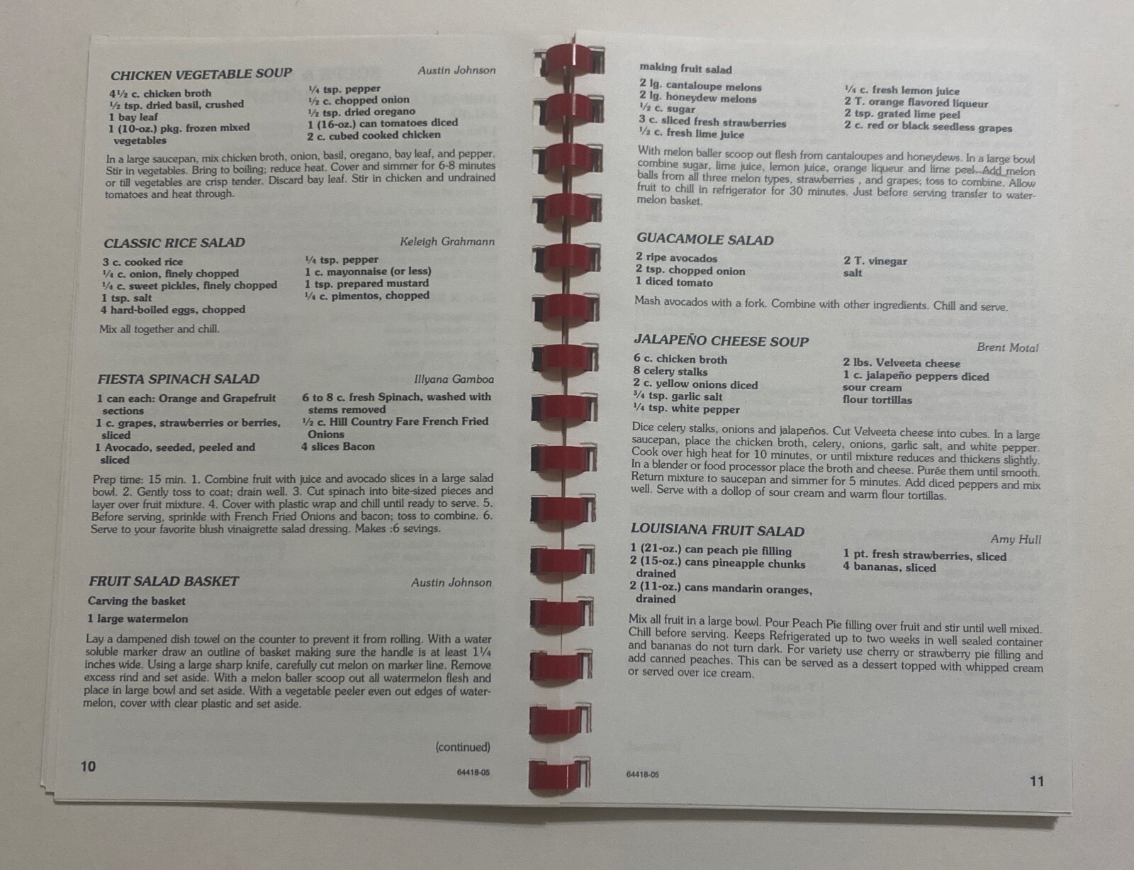 Sweet Home PTO Community Cookbook Texas Morris Press Spiral Bound