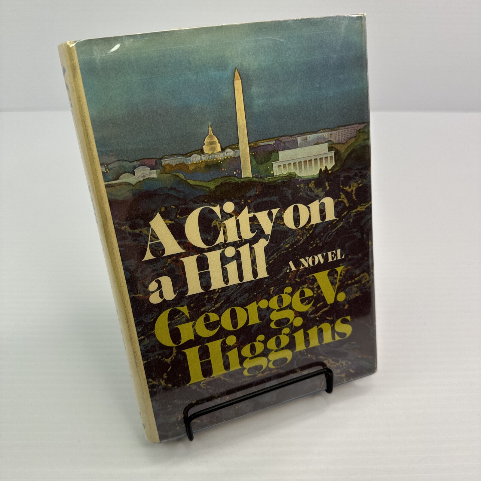 A City on a Hill George V Higgins First Edition Hardcover 1975 Alfred A Knopf
