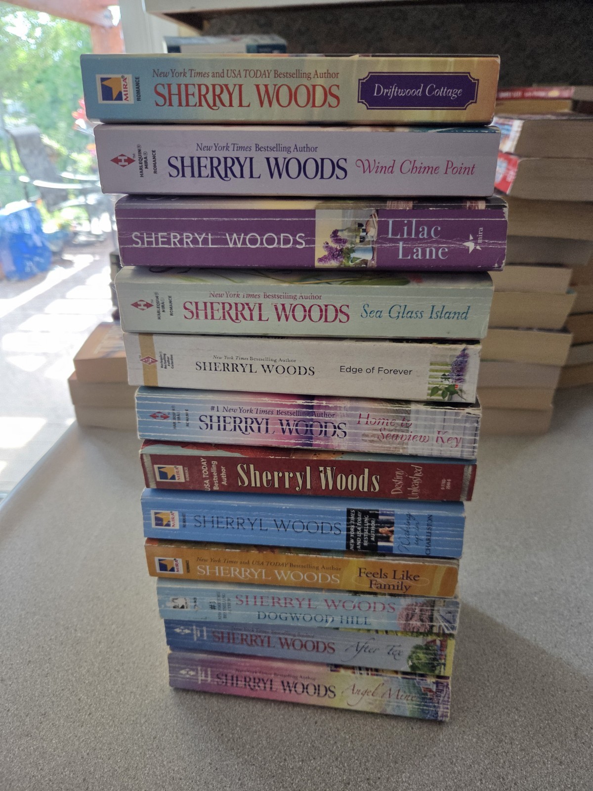Sheryl Woods Lot Of 12 Books PB. 1 2-in-1 W/diff Author=13 Stories Romance