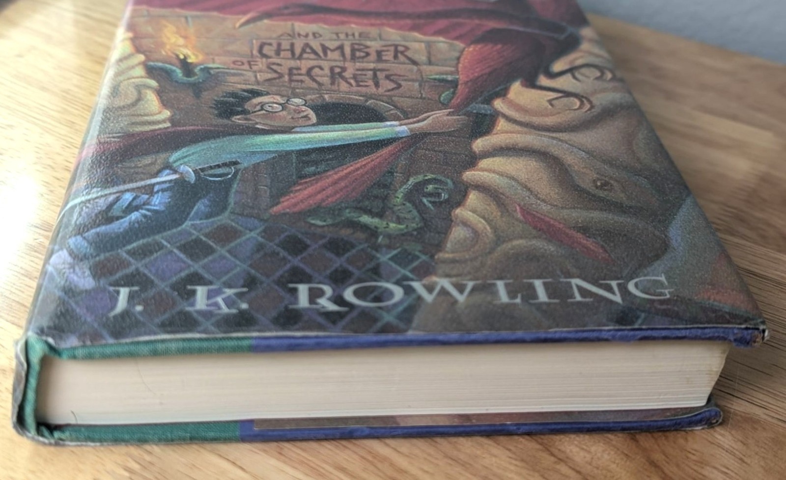 Harry Potter And The Chamber Of Secrets Hardcover Dust Jacket J.K. Rowling 1999