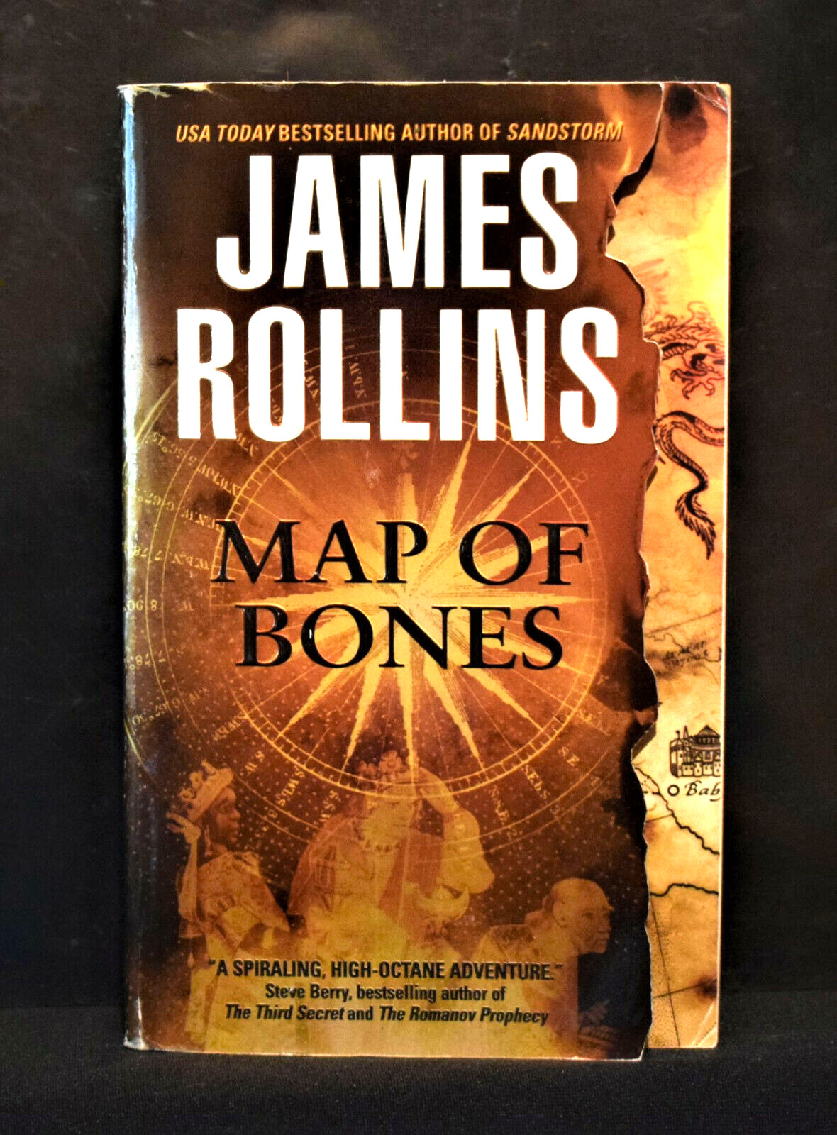 Map of Bones by James Rollins (Sigma Force Novel) ~ 540 pages (2006) Paperback