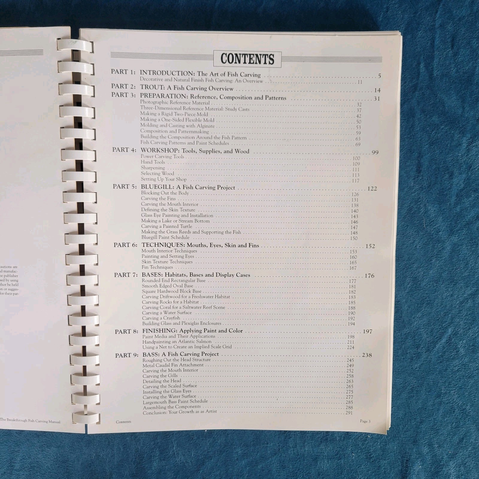 THE BREAKTHROUGH FISH CARVING MANUAL ; ISBN 0-925245-12-7 ; 292 PAGES