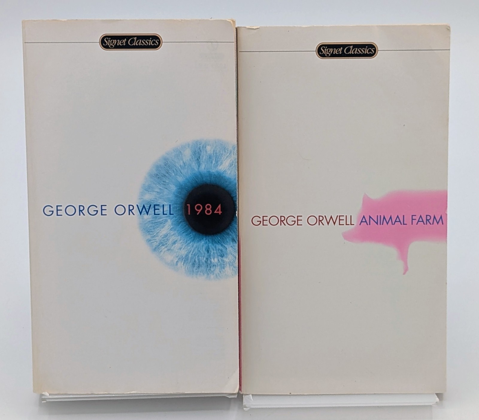 George Orwell Book Set 1984 Animal Farm Signet Classics Paperback Lot