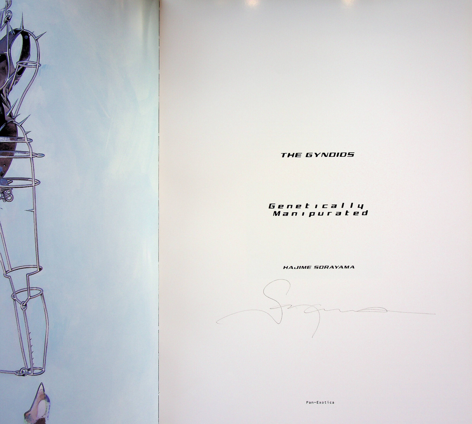 The Gynoids: Genetically Manipulated – H. Sorayama – Toppan Printing