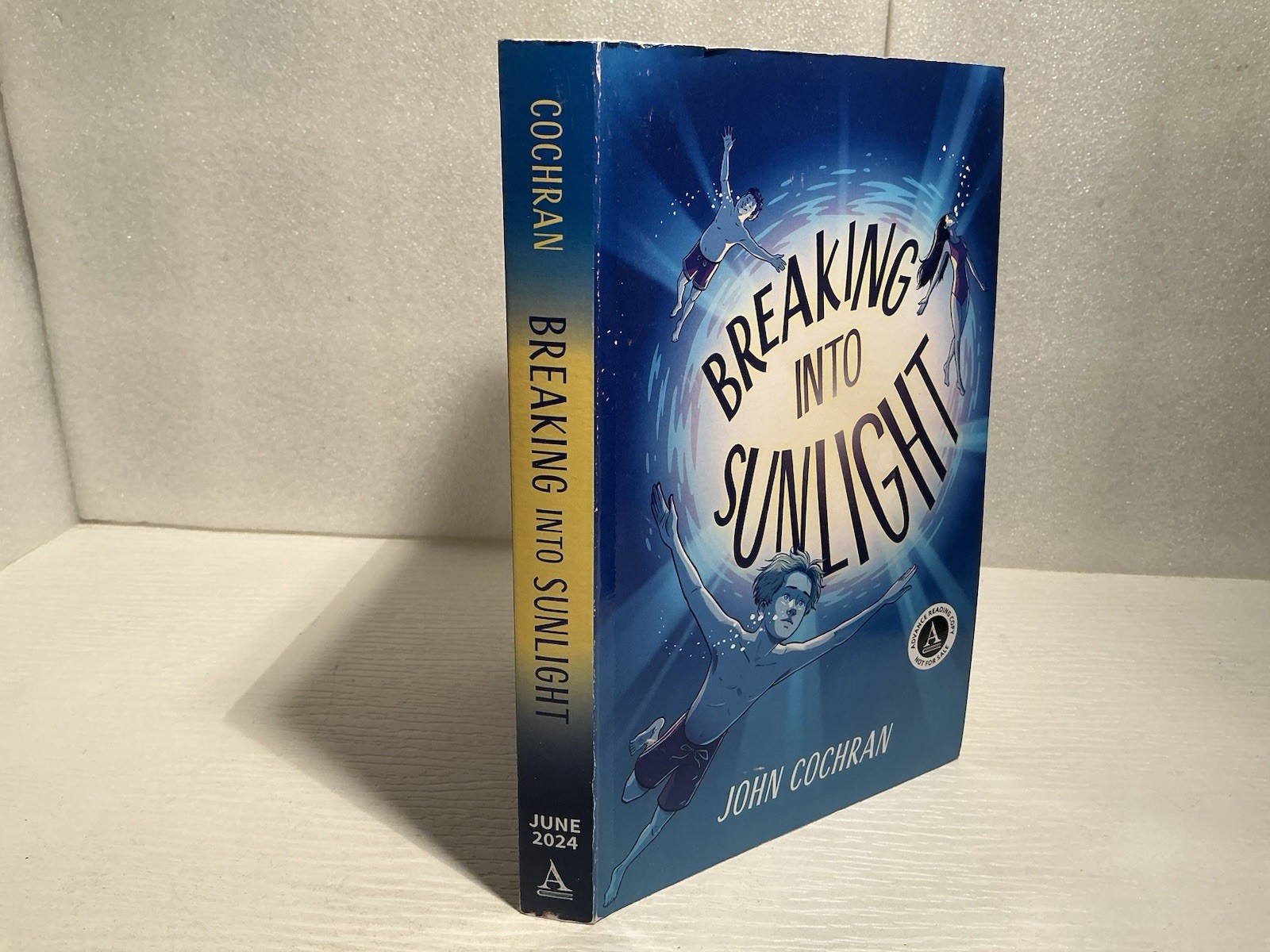 BREAKING INTO SUNLIGHT by John Cochran ARC Copy Paperback Like New