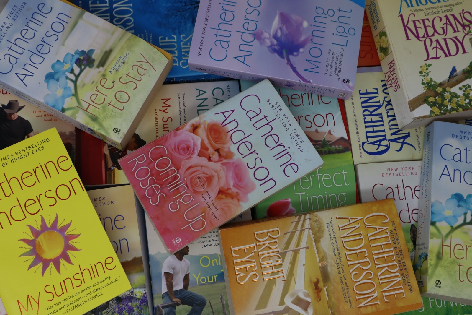 Lot of 10 Books by Catherine Anderson – Random Mix