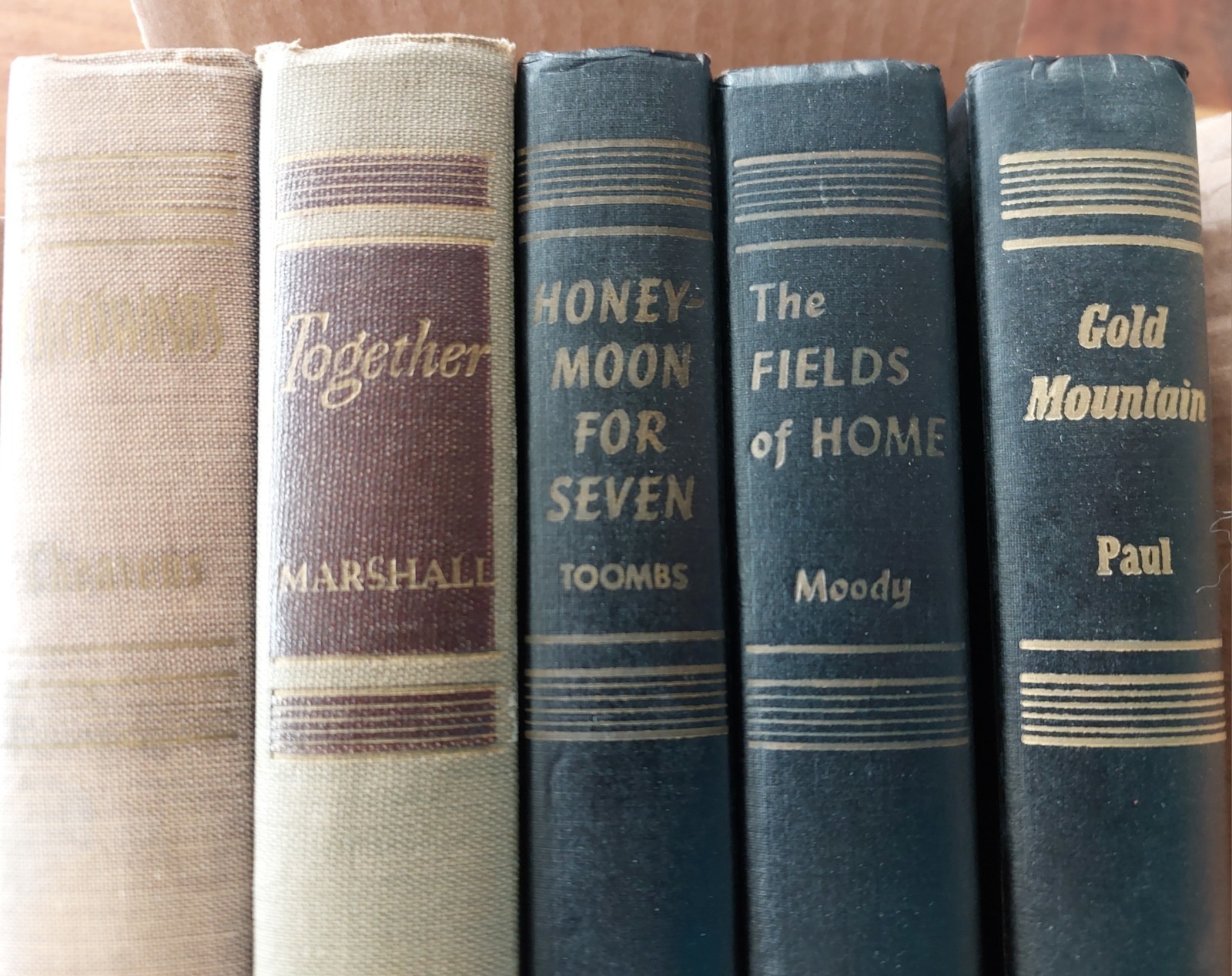 Vintage 1950s Lot Peoples Book Club PBC Chicago The Fields of Home Ralph Moody