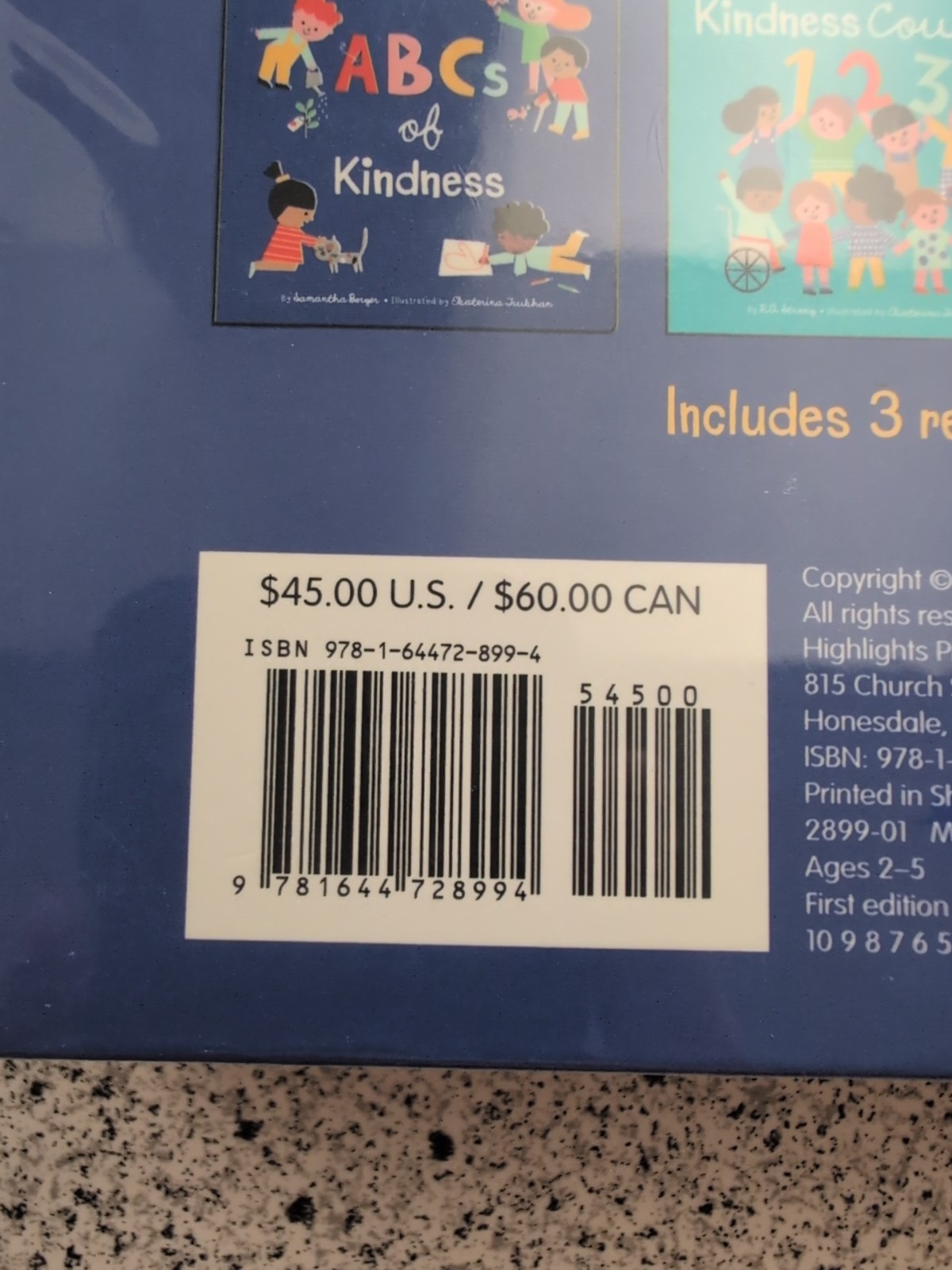 The Highlights Kindness Library : Books of Kindness 3 Books, Poster And Activity