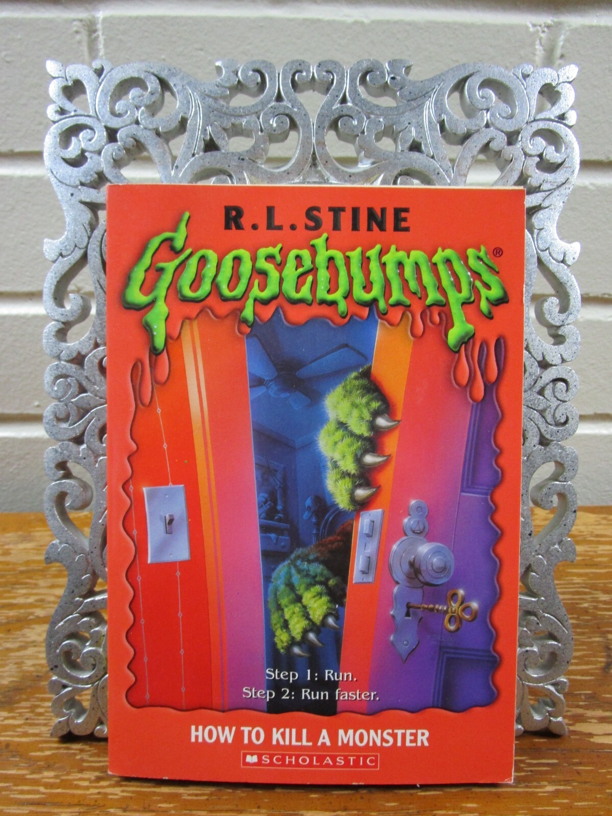 Goosebumps – How to Kill a Monster – R. L. Stine 1st Scholastic 1996 Vintage
