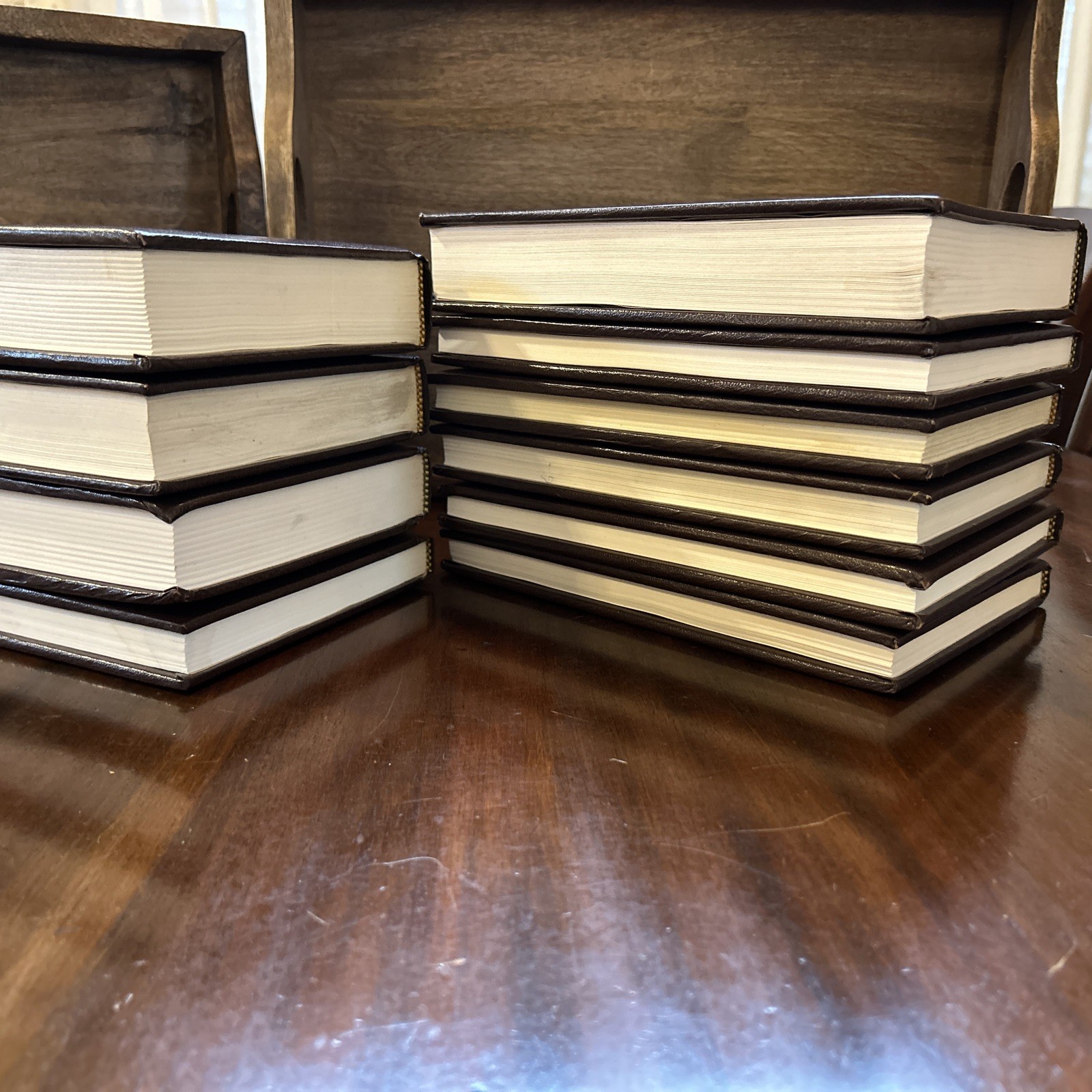 The Louis L’Amour Collection- Lot of 10 Leatherette Bantam Book HC Best Sellers