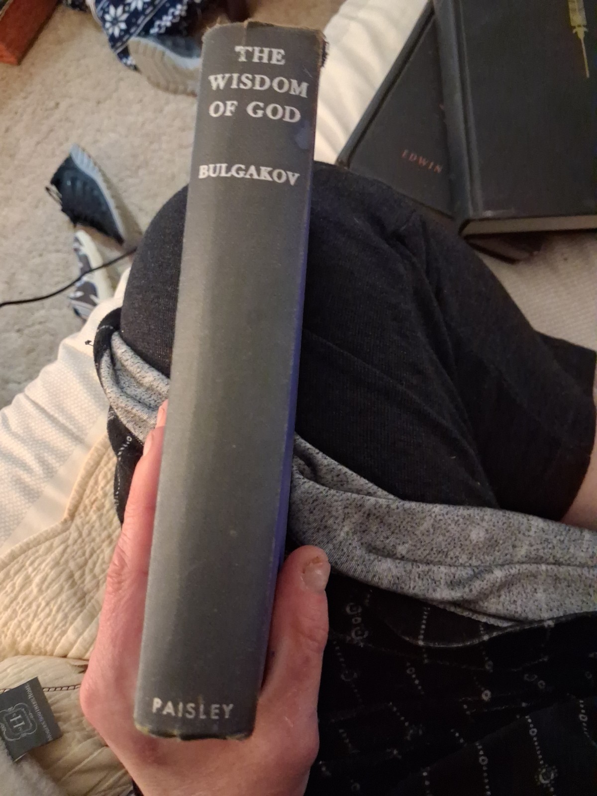 Sergius Bulgakov The Wisdom of God HC The Paisley Press 1937 Provence Inscribed