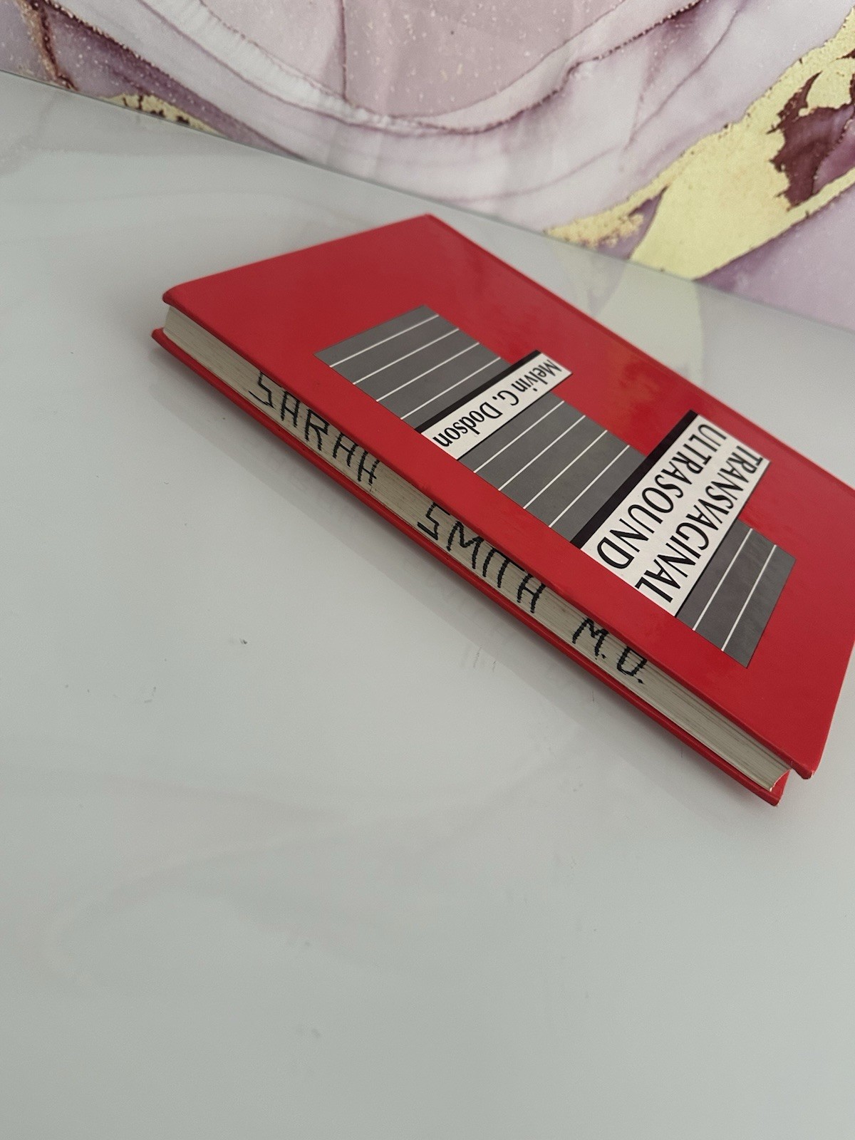 TRANSVAGINAL ULTRASOUND HARDCOVER TEXTBOOK MELVIN DODSON 1991 COPYRIGHT