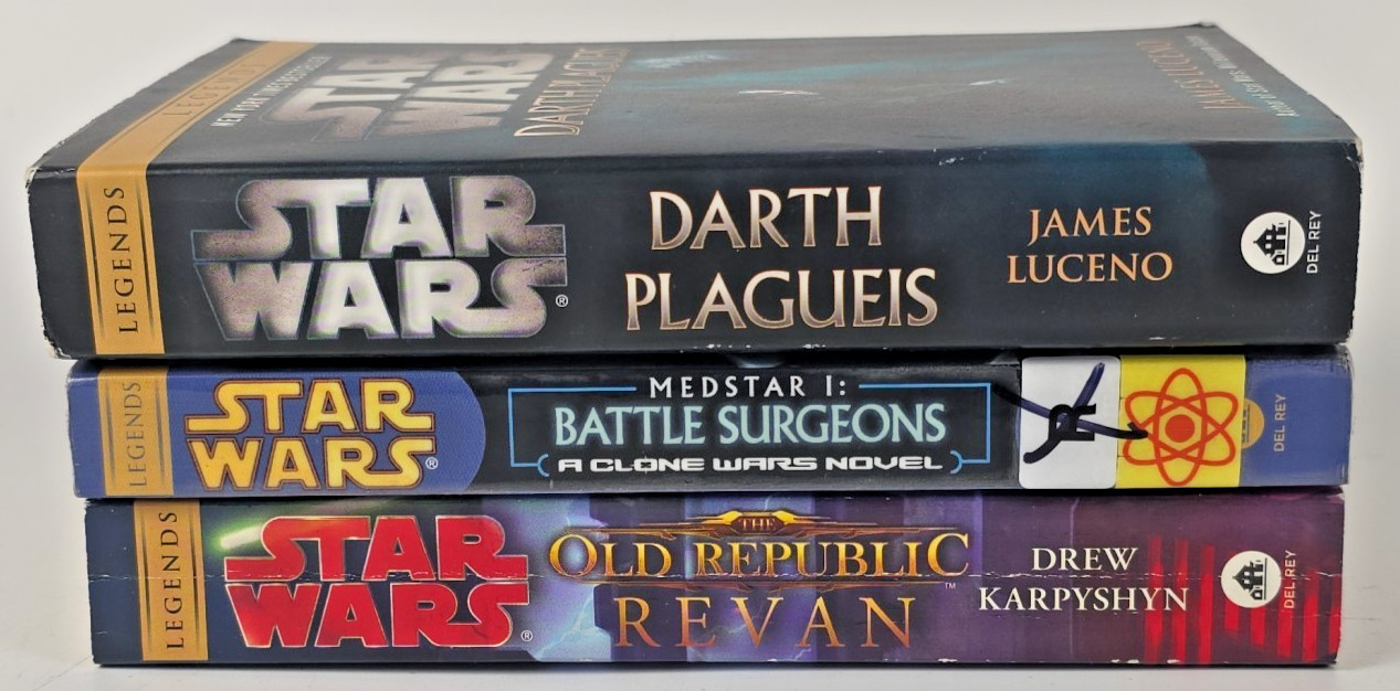 9 Star Wars Legends Paperbacks ~ Thrawn & Bounty Hunter Trilogy ~ More