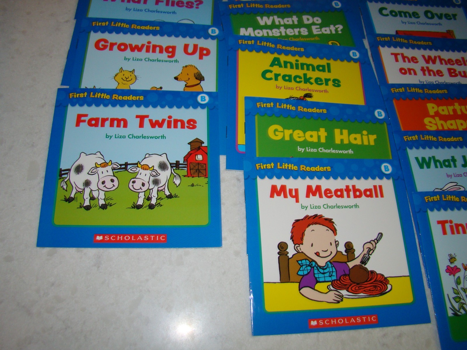 Lot 41 Scholastic Little Leveled Readers Level A, B Books Kindergarten, 1st