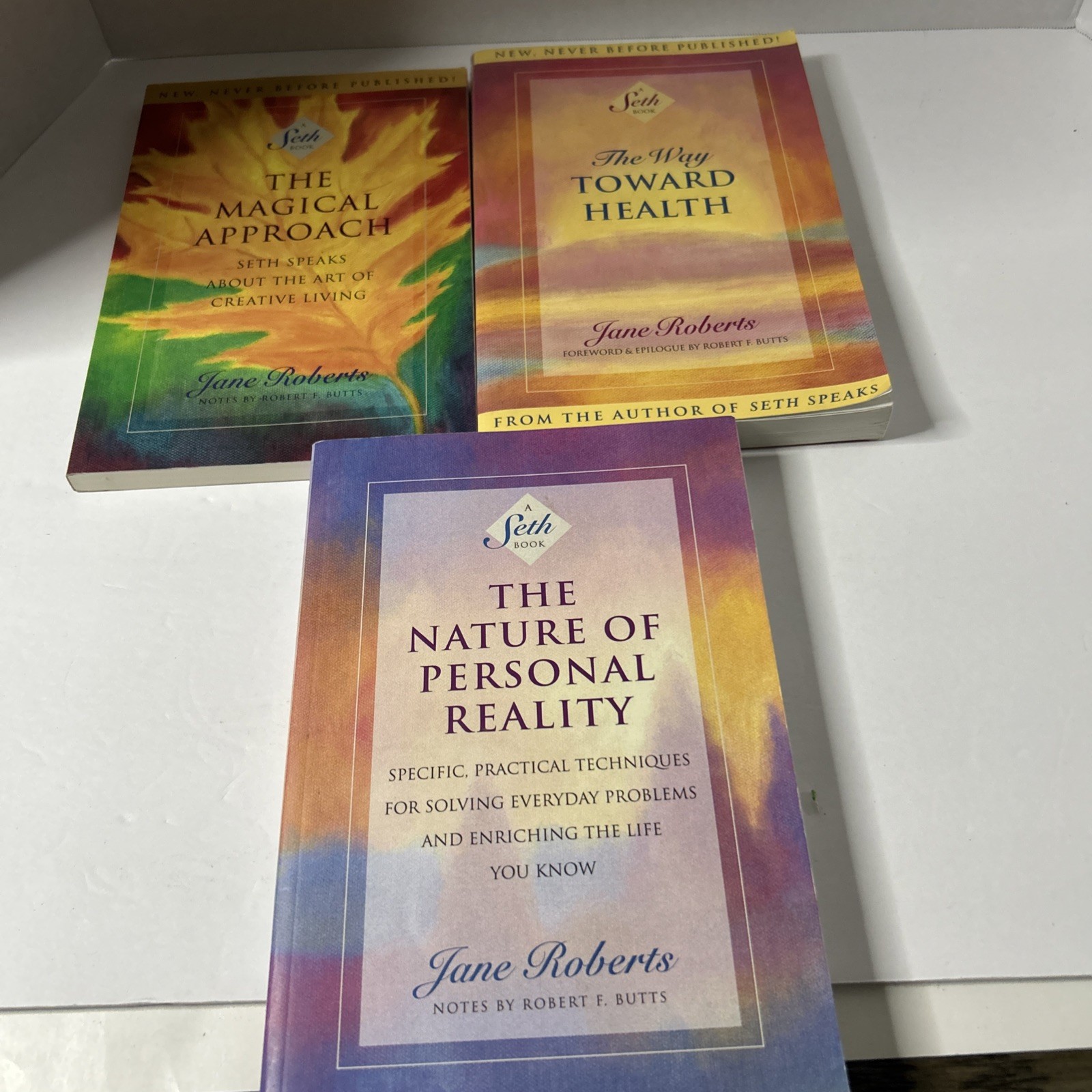 The Way Toward Health/ The Nature Of Personal Reality by Jane Roberts/Seth Book3