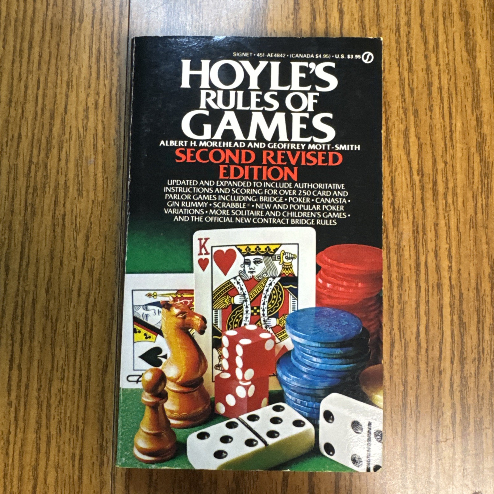 HOYLE’S RULES OF GAMES By Albert H. Morehead **Mint Condition**