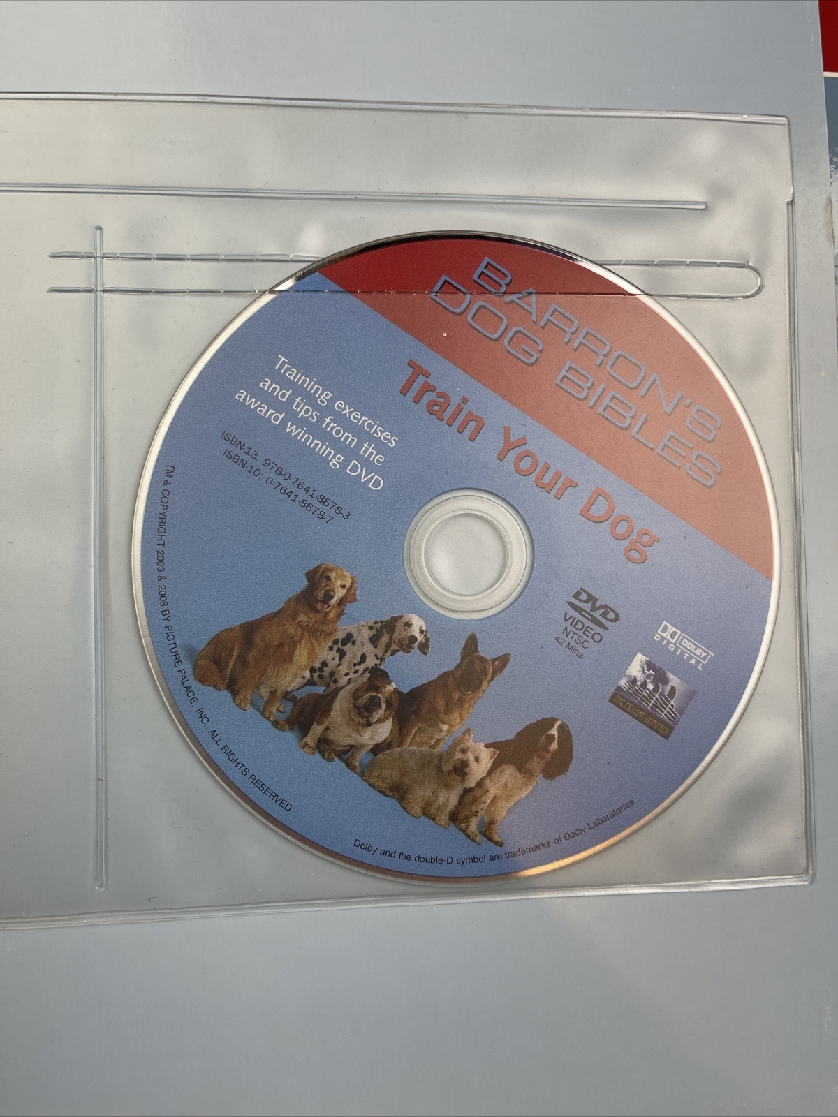 Barron’s Dog Bibles Cocker Spaniels Spiral Hardcover with DVD Full Color