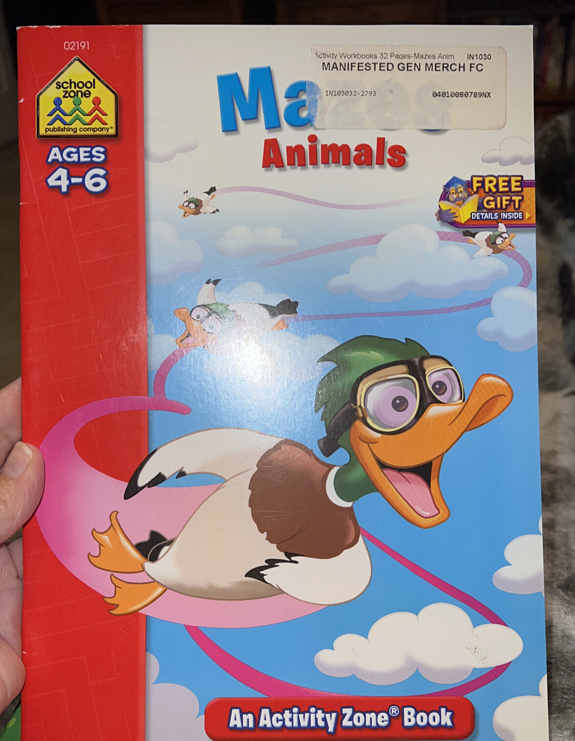 Mazes: Animals: Ages 4-6 (Activity Zone) by Jennifer Neumann Brand New 2004