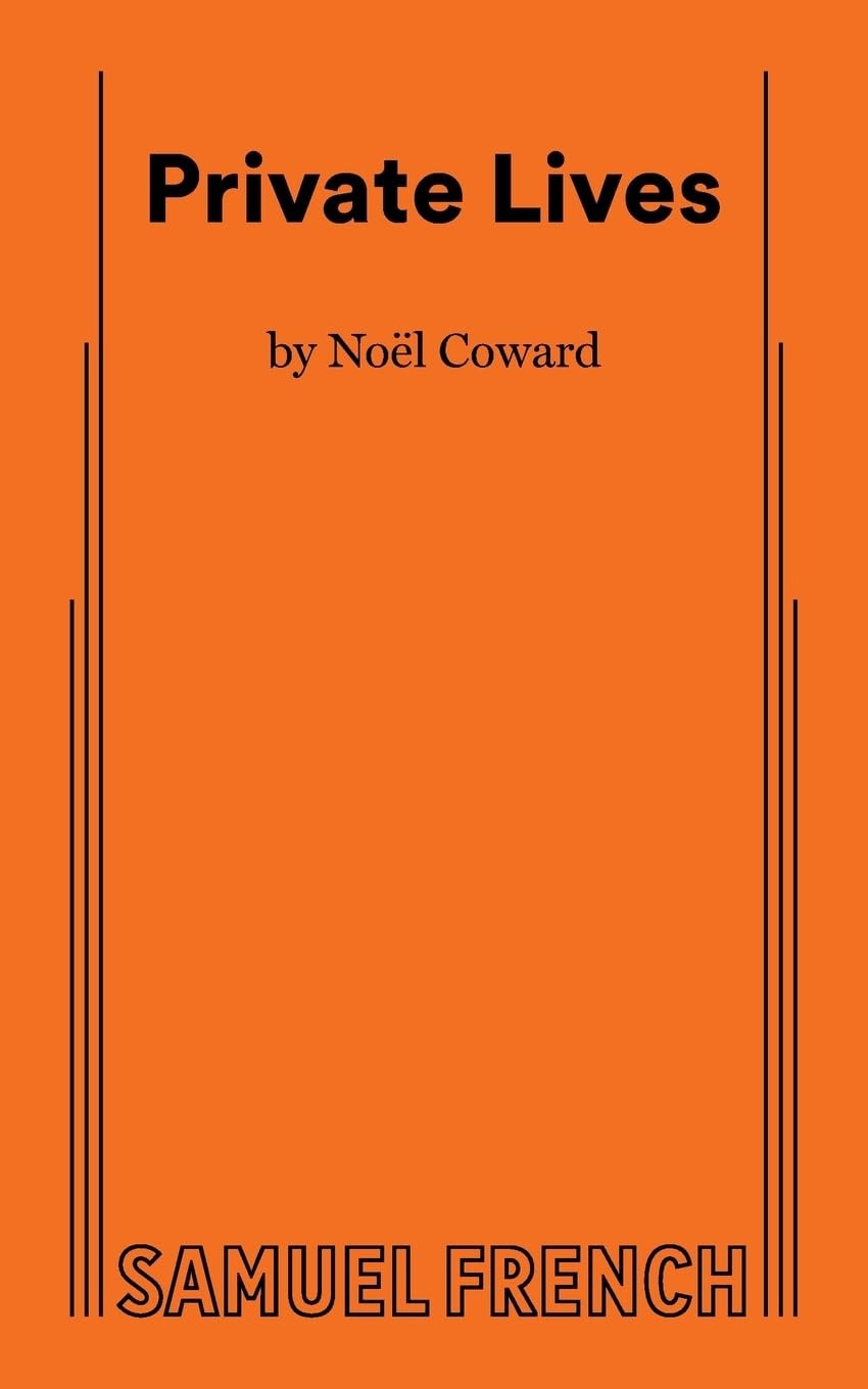 Private Lives: An Intimate Comedy in Three Acts Noel Coward paperback Very G…