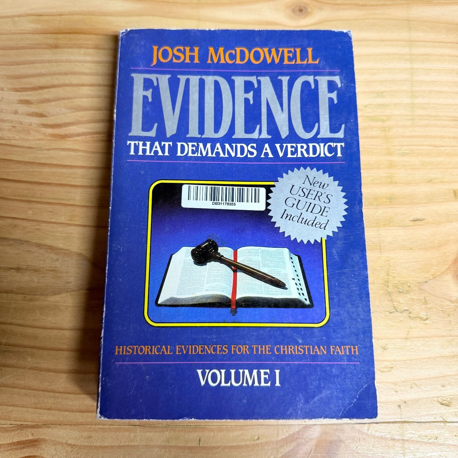 Evidence That Demands a Verdict Vol 1 Josh McDowell 1992 35th Printing Christian
