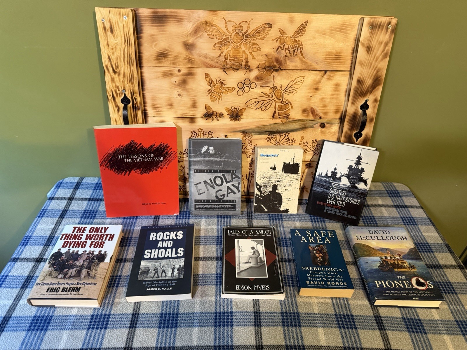 10 Military History Books Vietnam War Navy Enola Gay David McCullough Lot