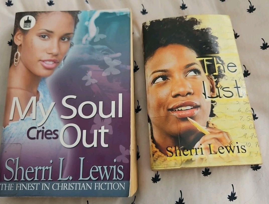 Urban Christian Fiction Romance African American Lot Of 2~ Sherri L Lewis