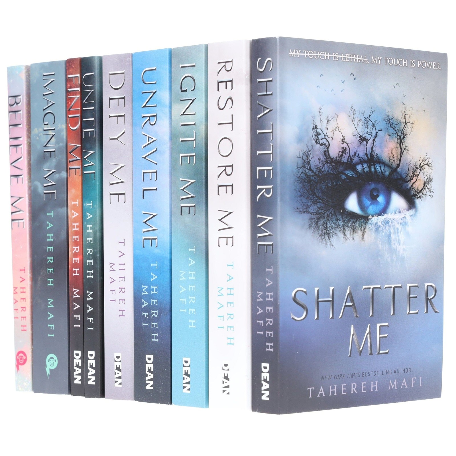 Shatter Me by Tahereh Mafi: 9 Books Complete Set – Age 13+ – Paperback