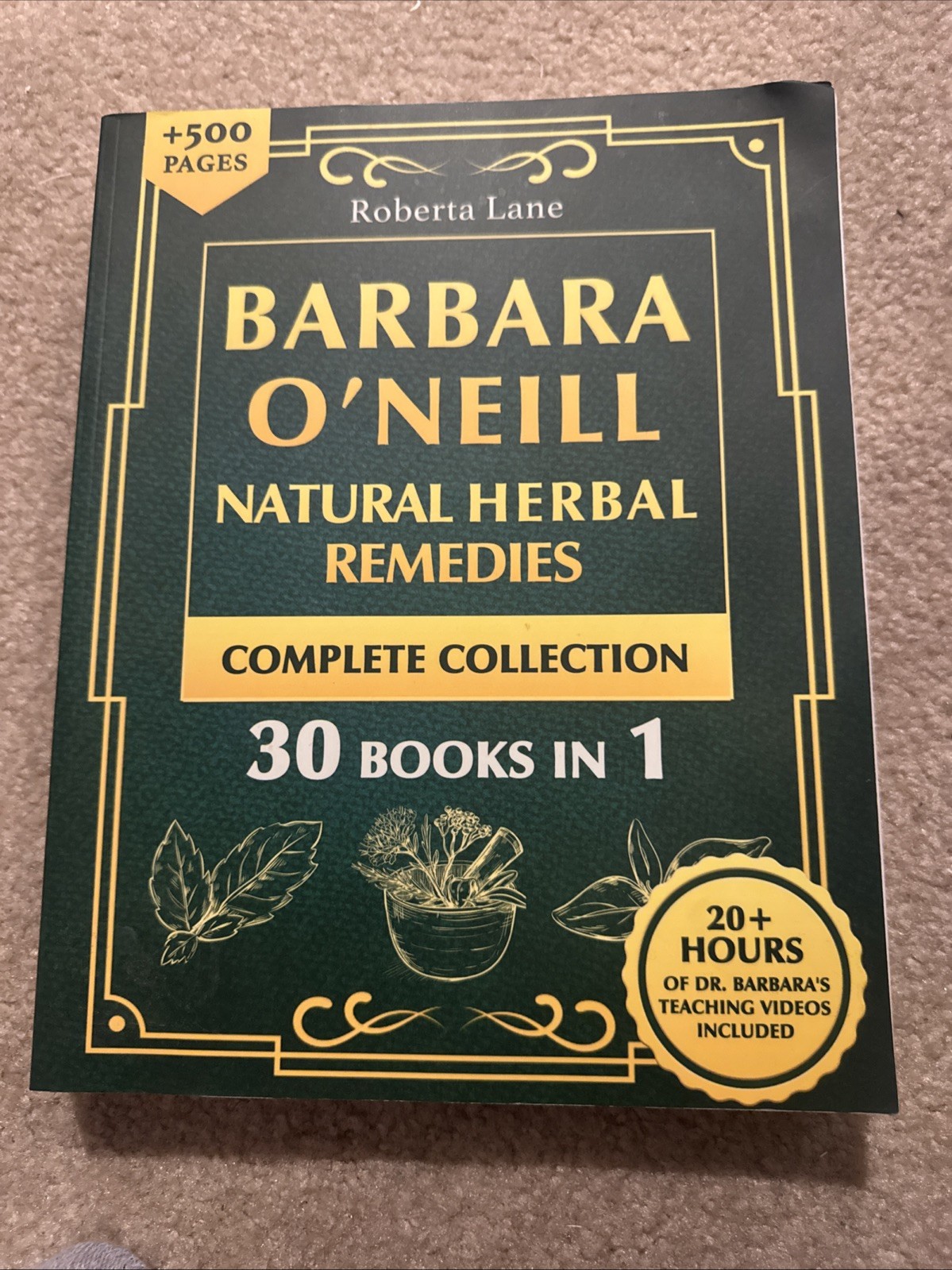 Barbara O’Neill Natural Herbal Remedies Complete Collection 30 Books in 1