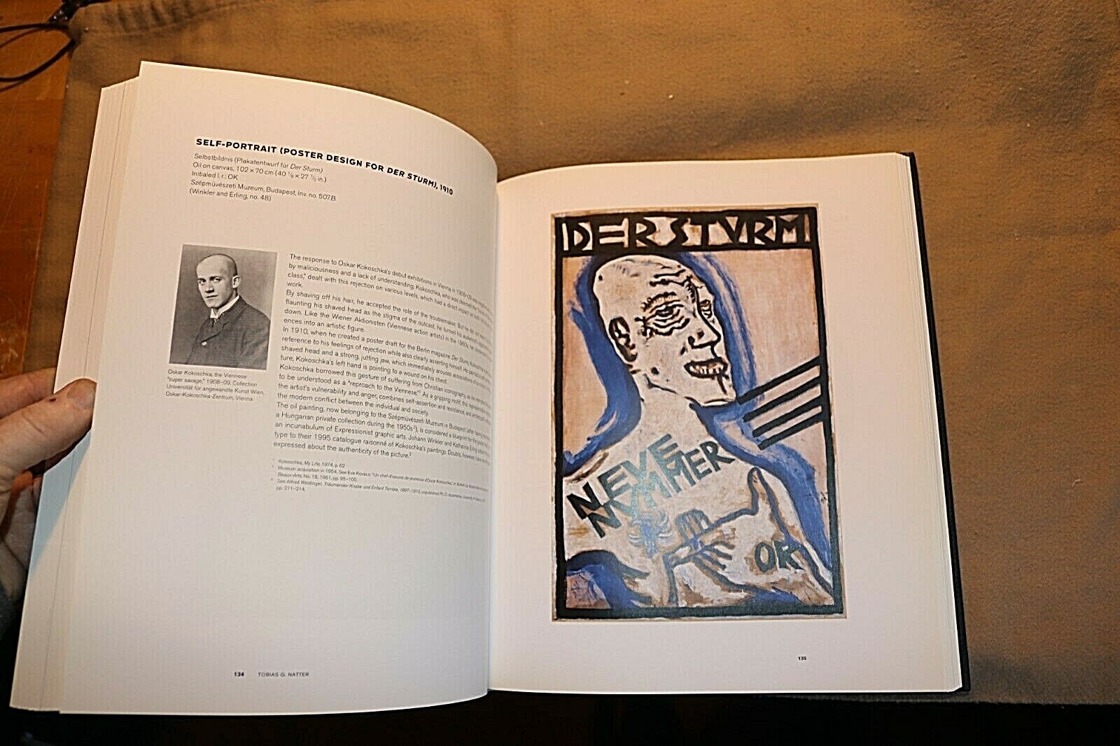 OSKAR KOKOSCHKA: EARLY PORTRAITS FROM VIENNA AND BERLIN, By Tobias G Natter FINE