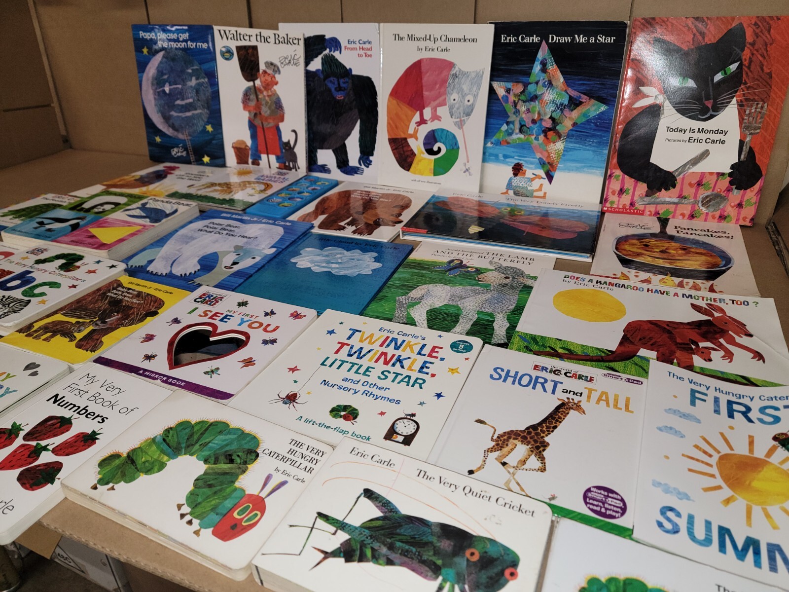 Lot of 10 Eric Carle Picture/Board Books for Children’s Kid Toddler *Random Mix*