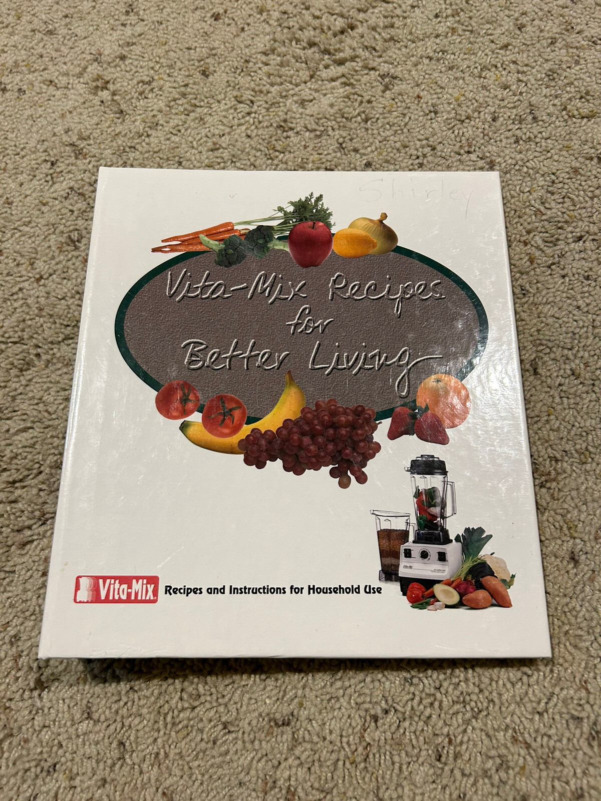 Vintage VITA-MIX RECIPES for BETTER LIVING 3 Ring Binder-HARD TO FIND- RARE- Z23