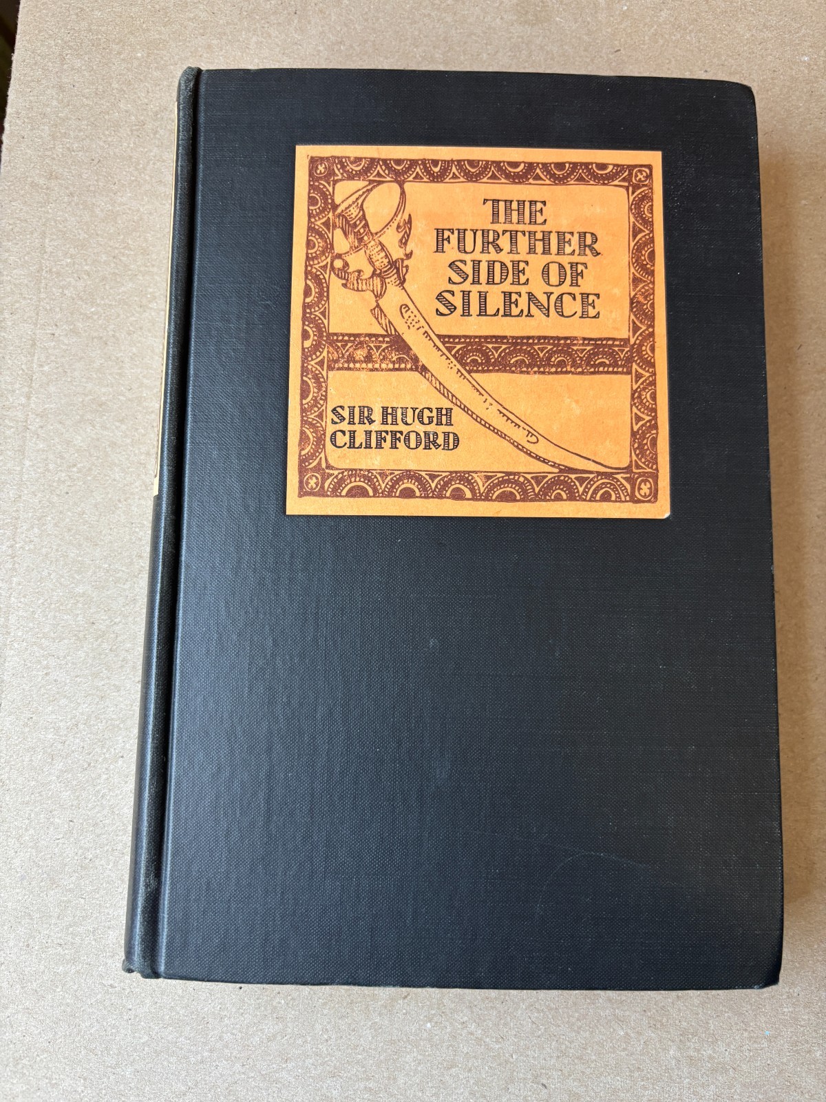 Further Side of Silence by Sir Hugh Clifford illus. by Mahlon Blaine (1927)