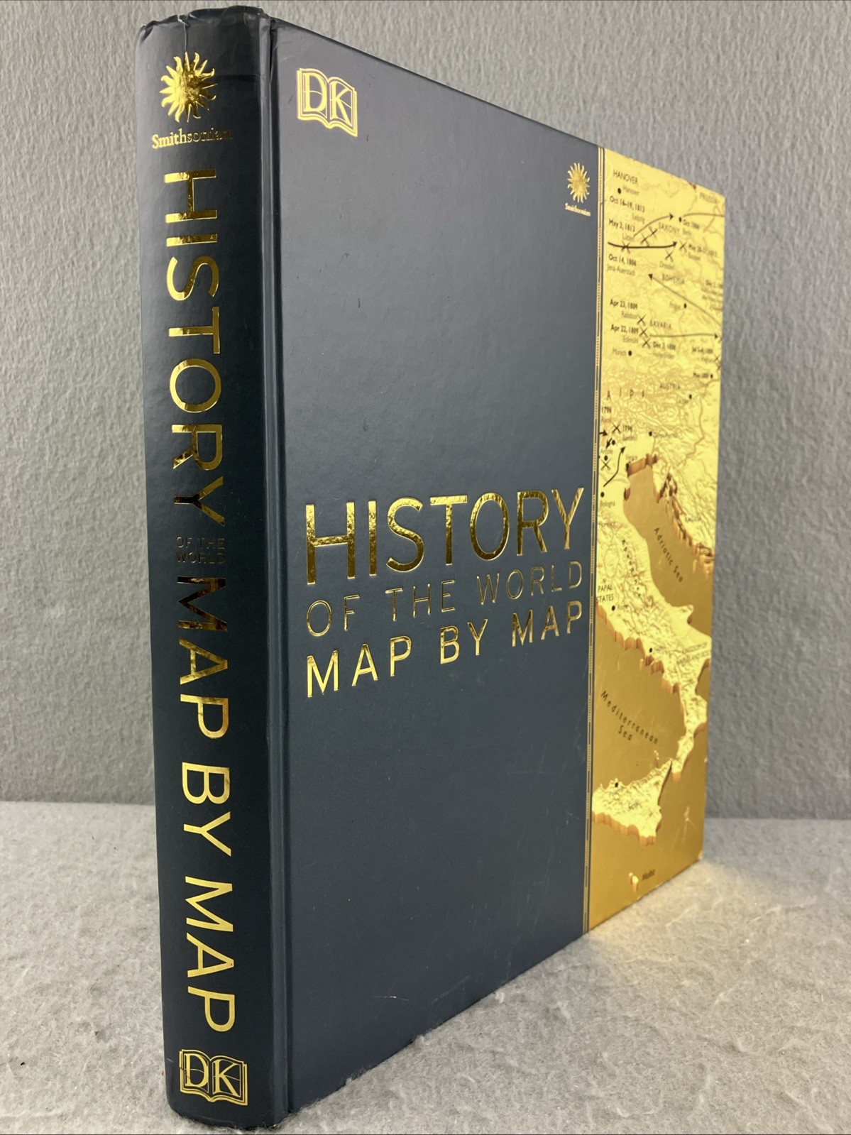 DK History of the World Map By Map Hardcover Multiple Illustrated