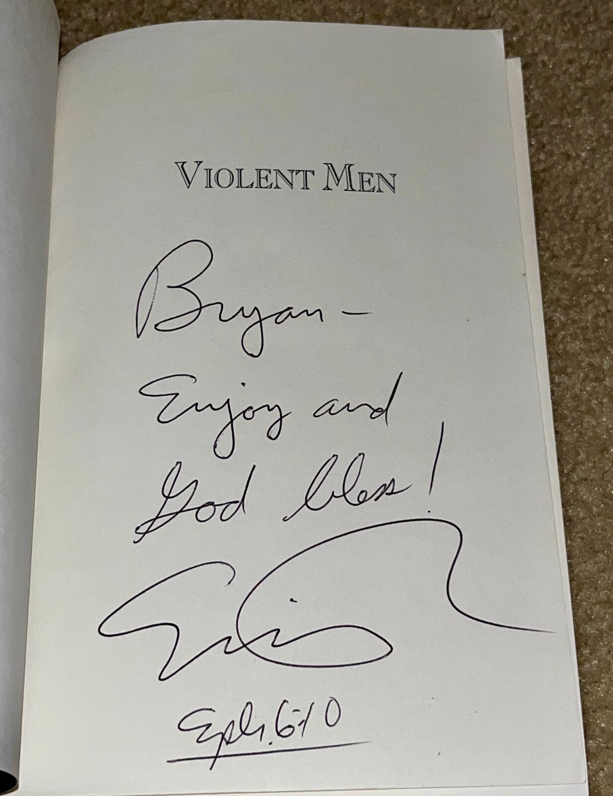 Violent Men by Eric Flore (2006, Perfect)