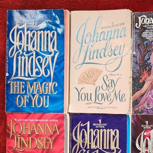 Used Romance Books – Johanna Lindsey, Bertrice Small, and other authors