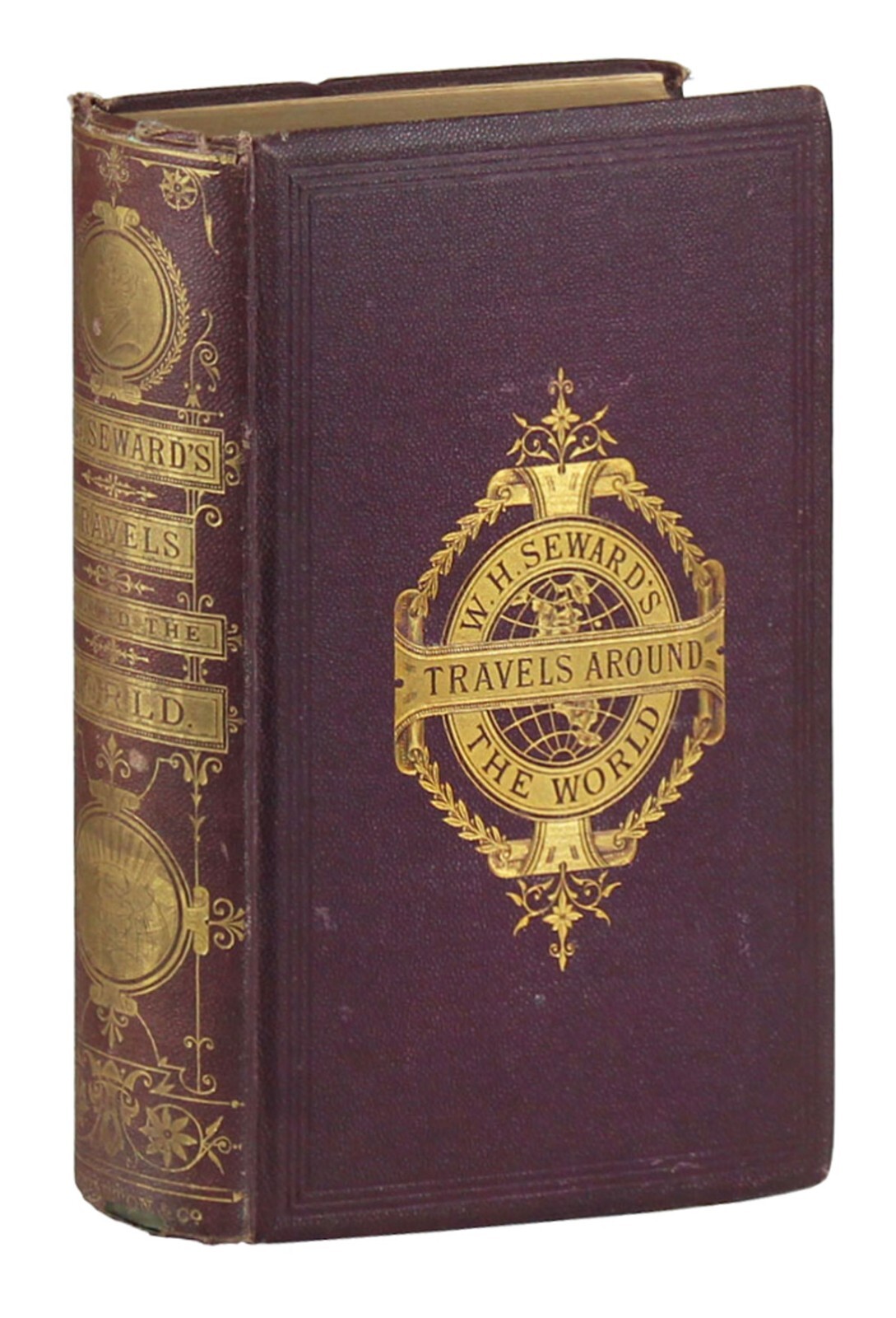 William H Seward’s Travels Around The World HC 1874 Illustrated D Appleton & Co