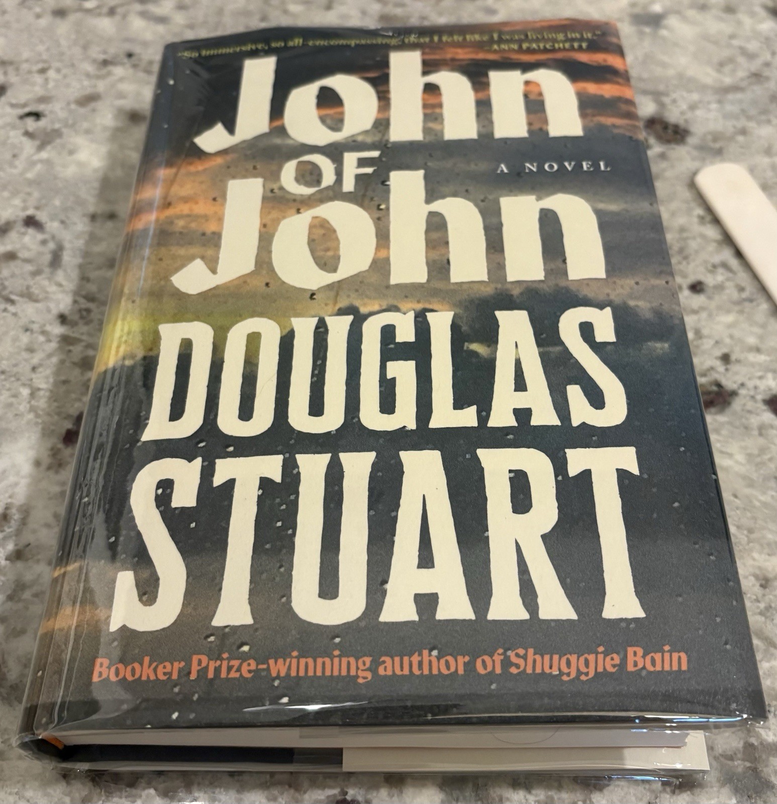 John of John by Douglas Stuart SIGNED TITLE 1st/1st Not A Book Club Cover