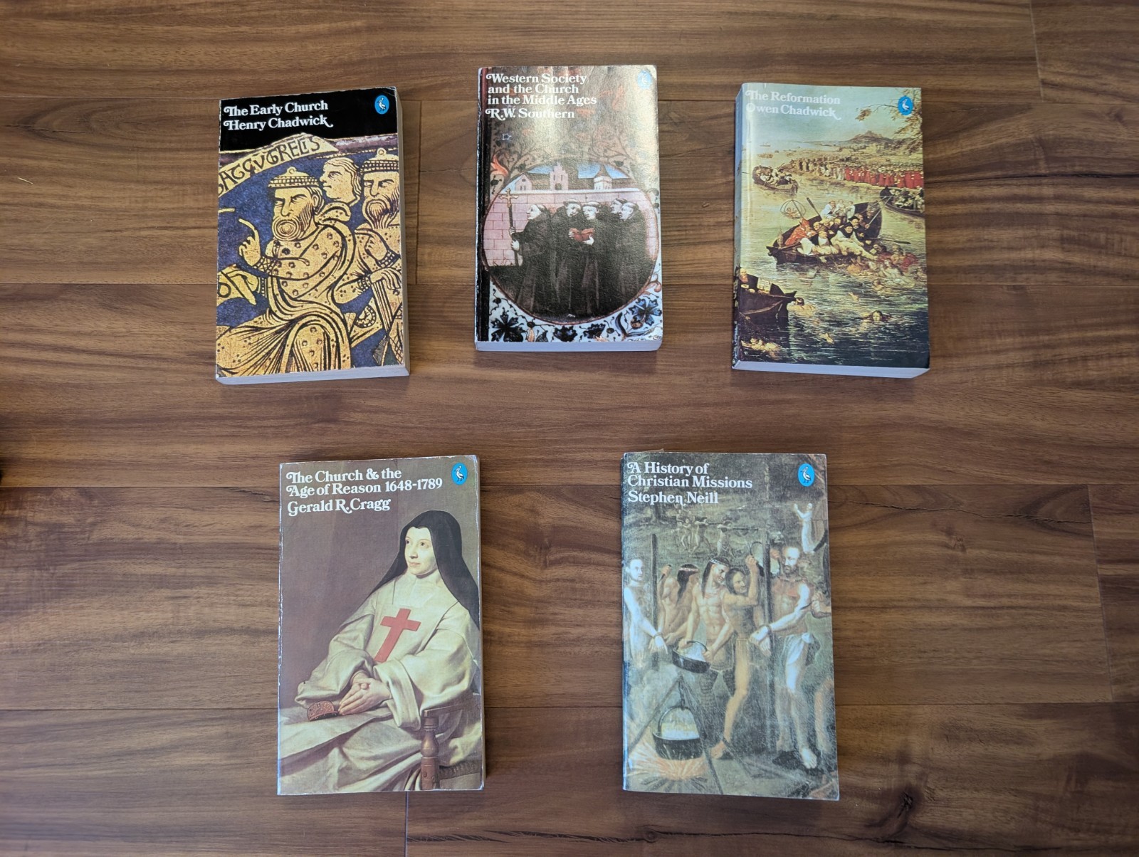 The Pelican History of the Church Volumes 1, 2, 3, 4, & 6