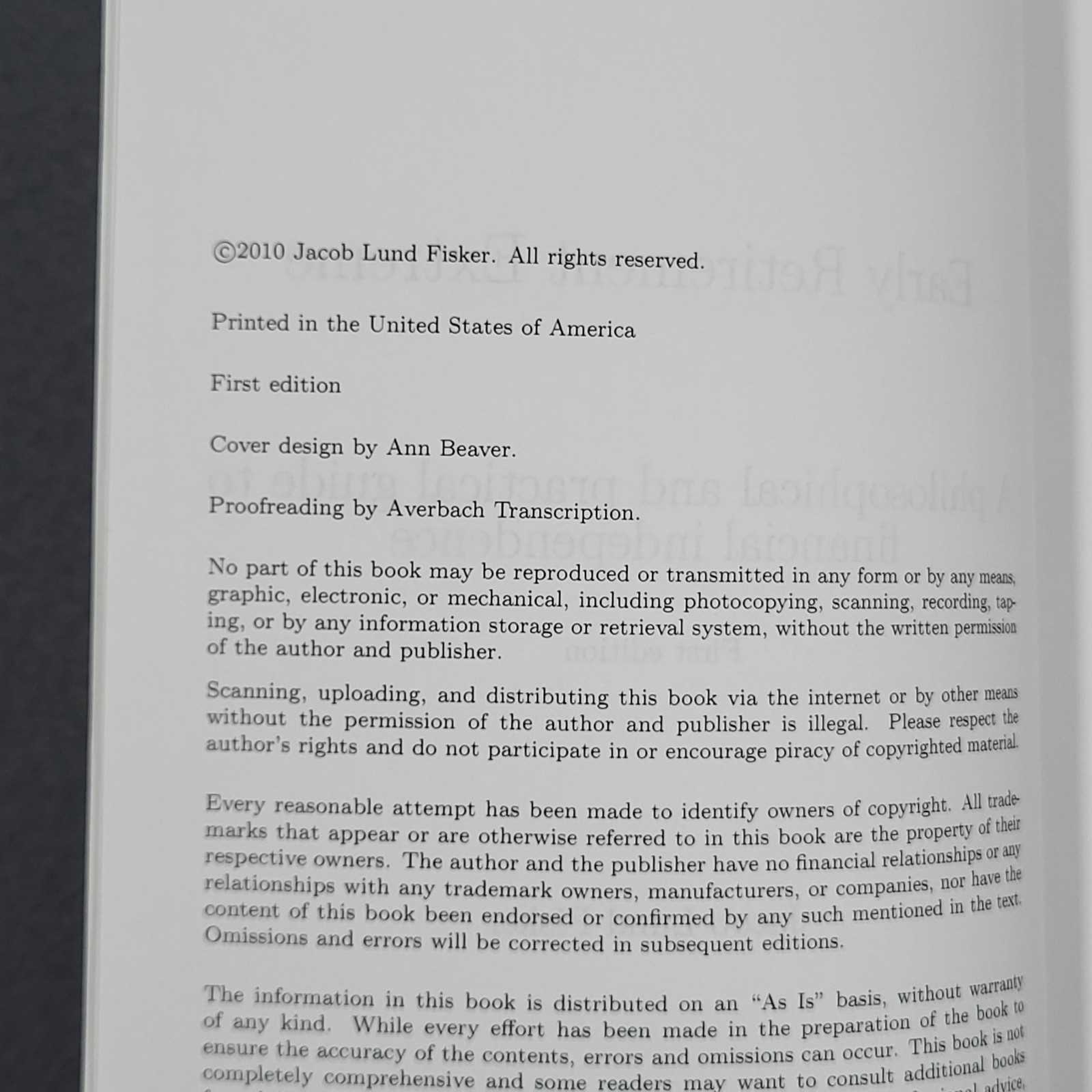 Early Retirement Extreme Jacob Lund Fisker Financial Independence FIRE Paperback