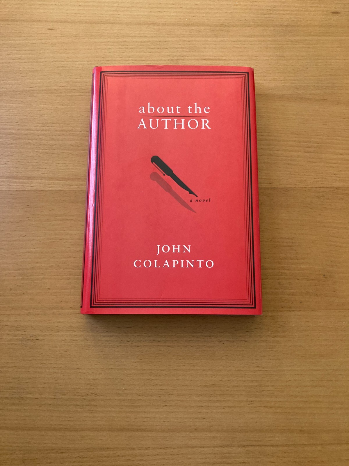 About the Author by John Colapinto (2001, Hardcover)
