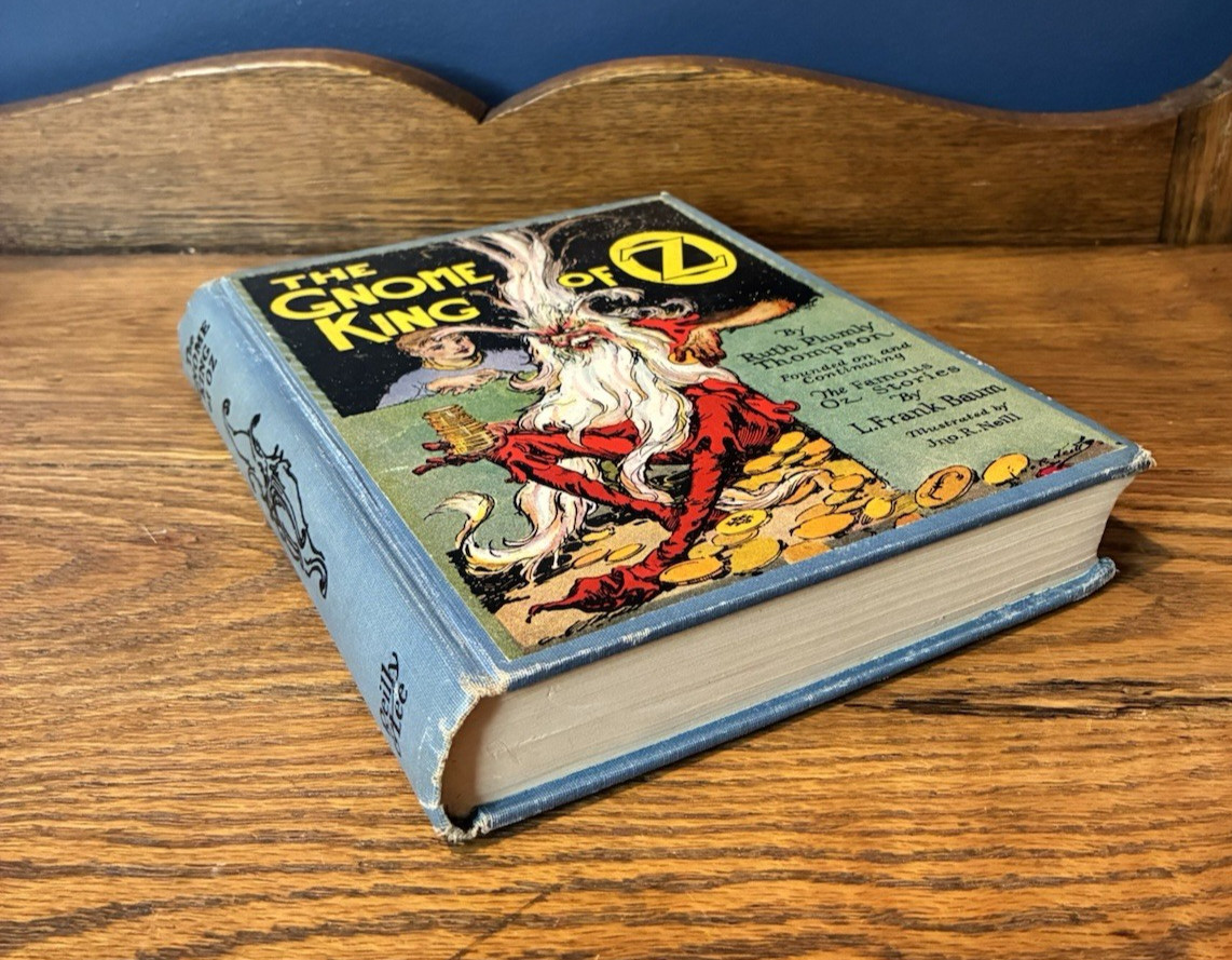 Vintage The Gnome King of Oz 1927 Edition Wizard of Oz Series Book HC