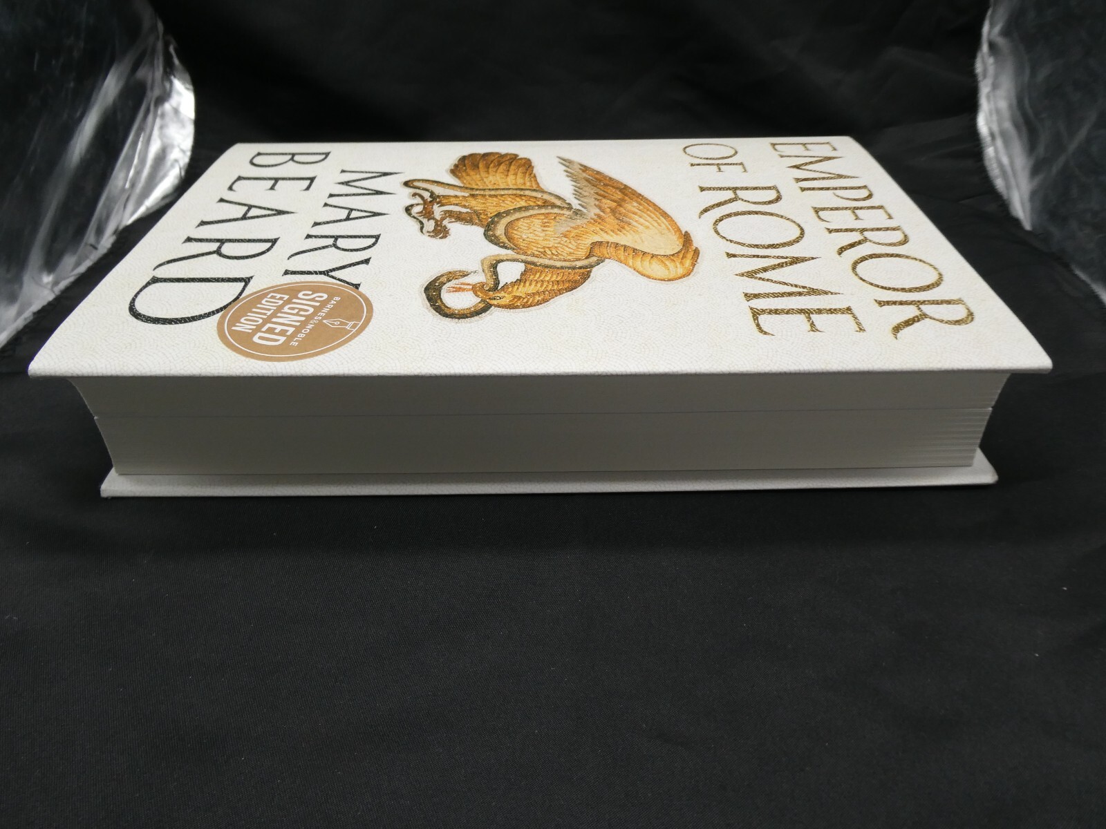 Mary Beard Hand Signed 1st Edition Hardback Book Emperor Of Rome JSA #AP14605