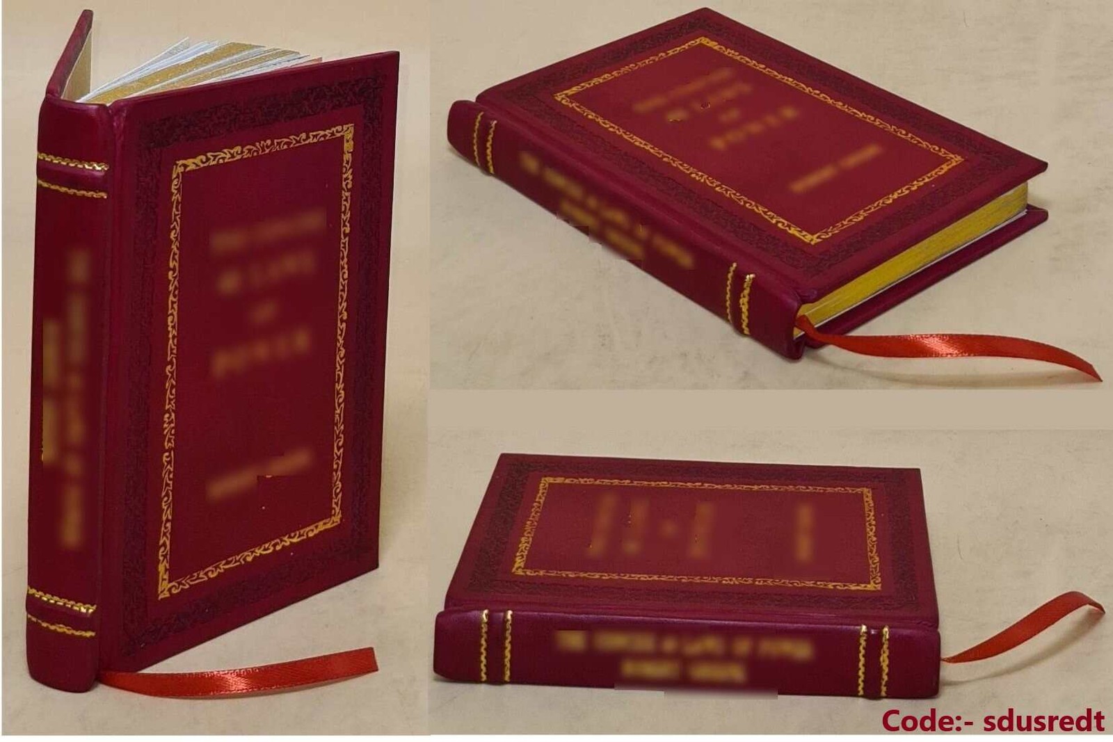 The Initiates of the Flame: The Deluxe Edition By Hall, [Premium Leather Bound]