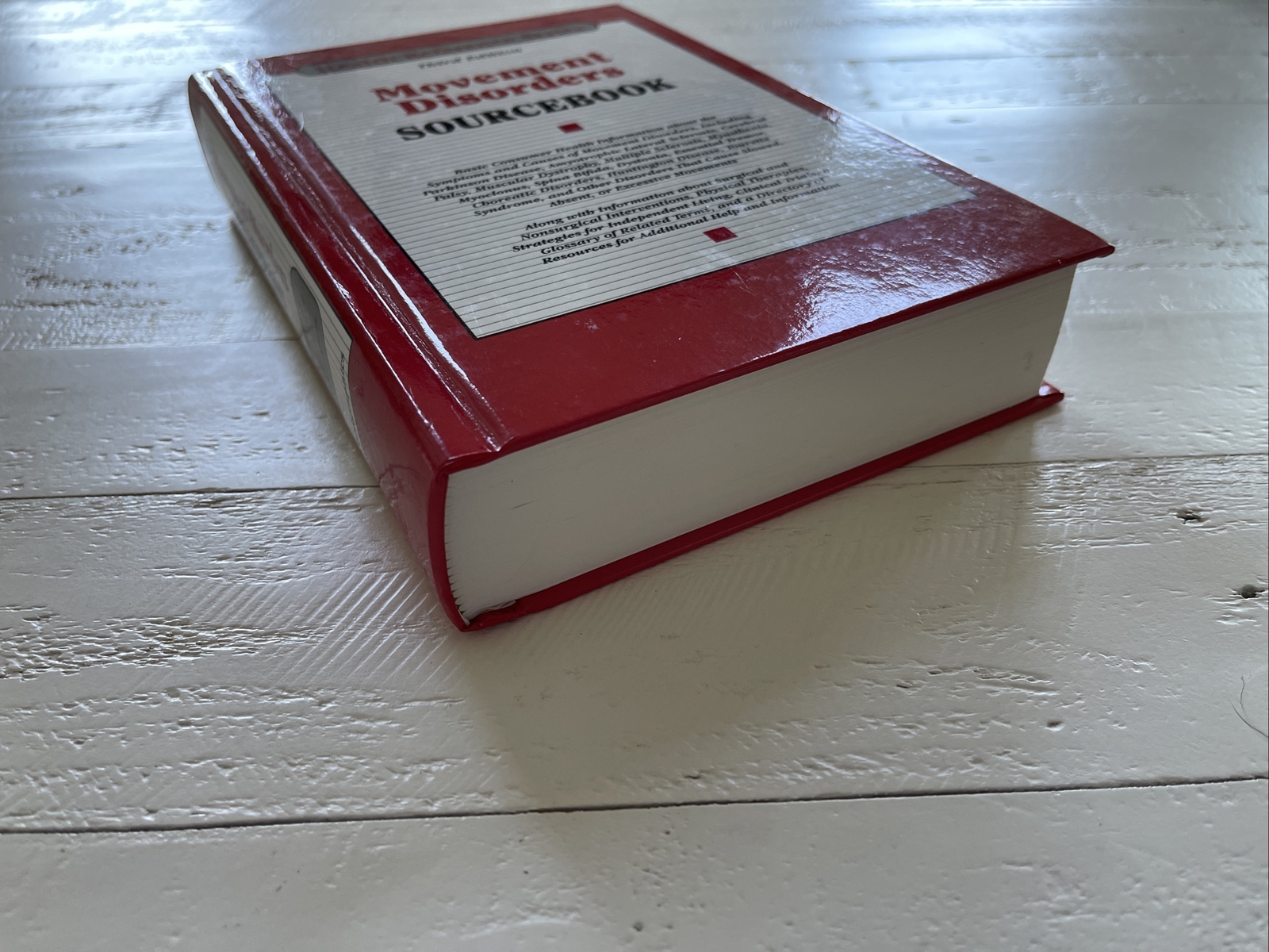 Movement Disorders Sourcebook Third Edition Health Reference Series HC