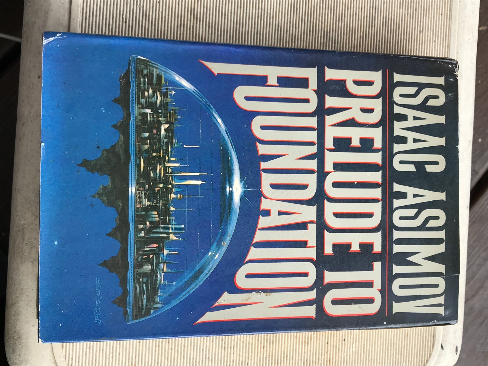 1988 Prelude To Foundation by Isaac Asimon book harcover 432 pages